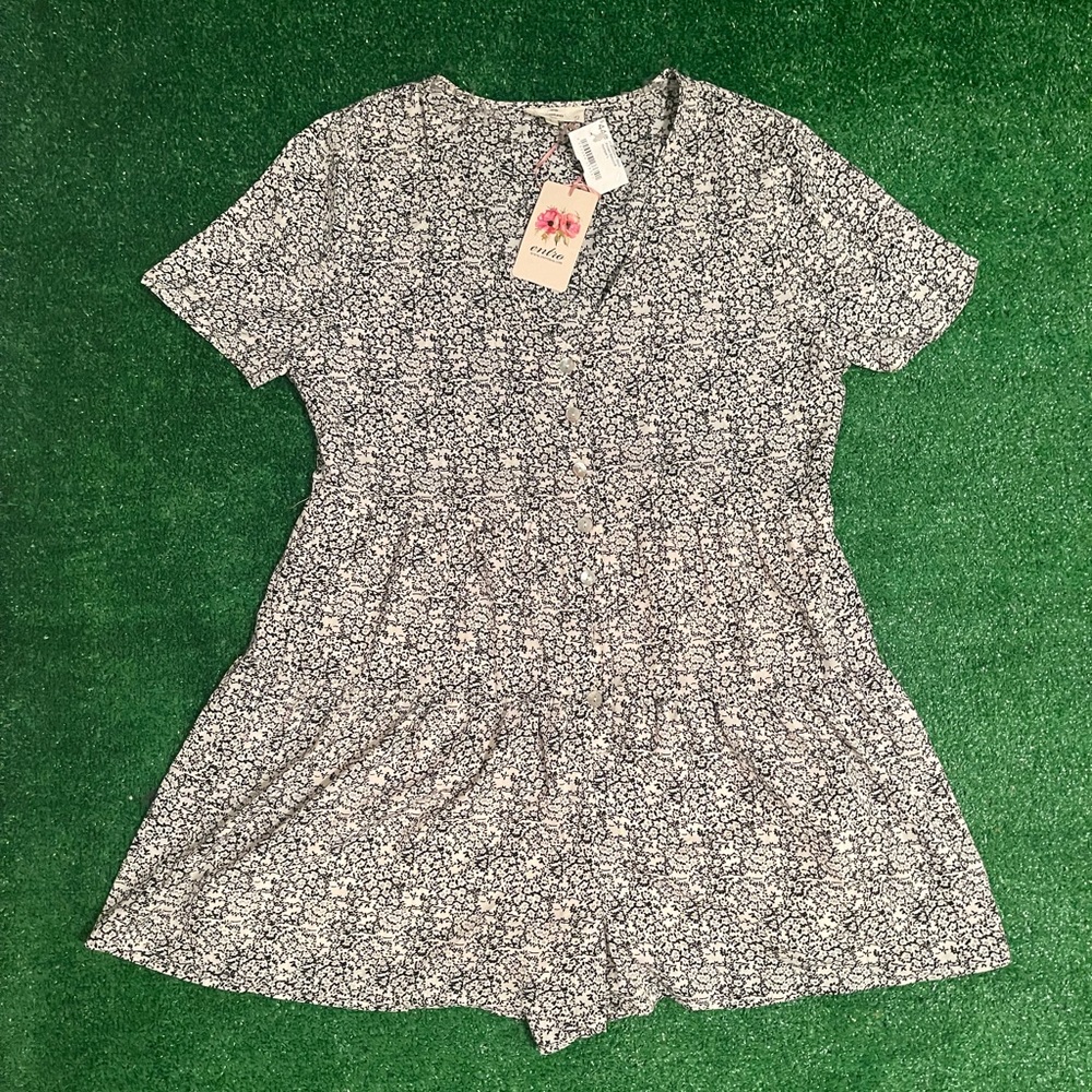 WOMENS‎ FLORAL BABYDOLL ROMPER